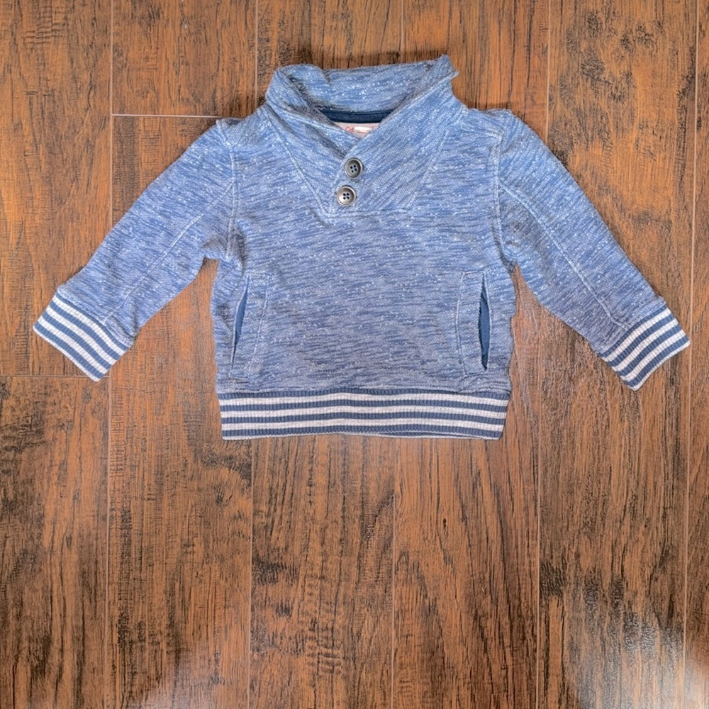 Cat & Jack Shawl Collar Sweater size 12M